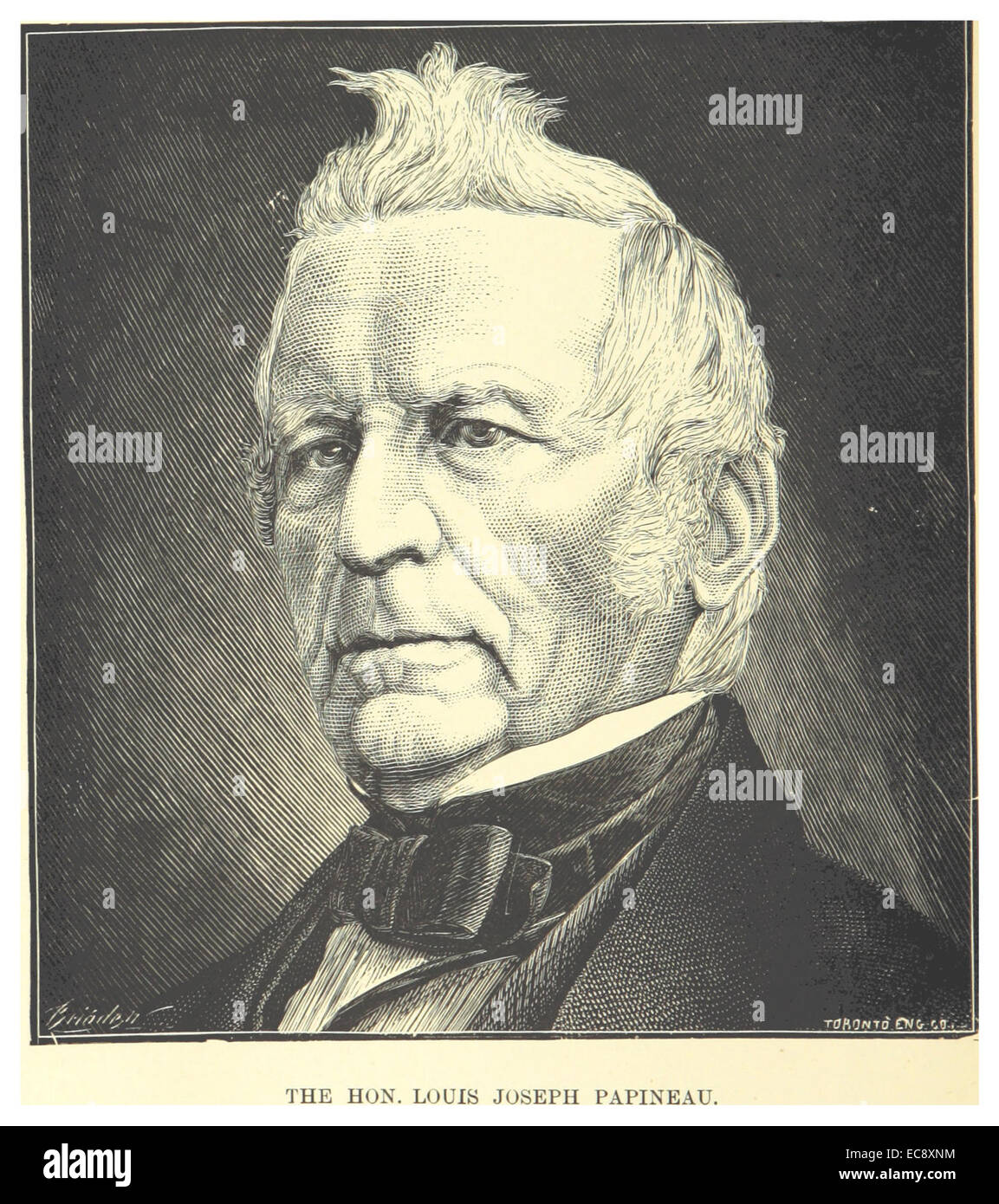 DENT(1881) 1.382 LOUIS JOSEPH PAPINEAU Stock Photo Alamy