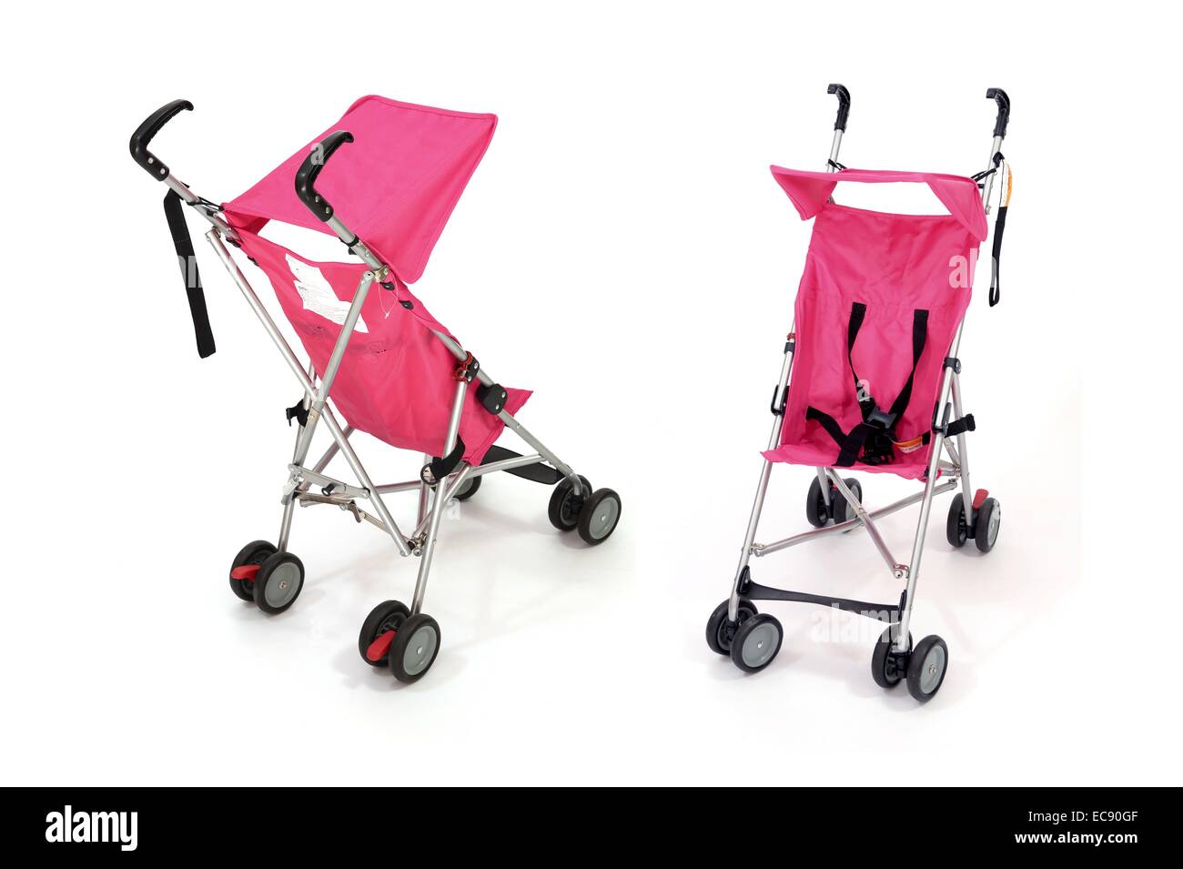 how to close the stroller