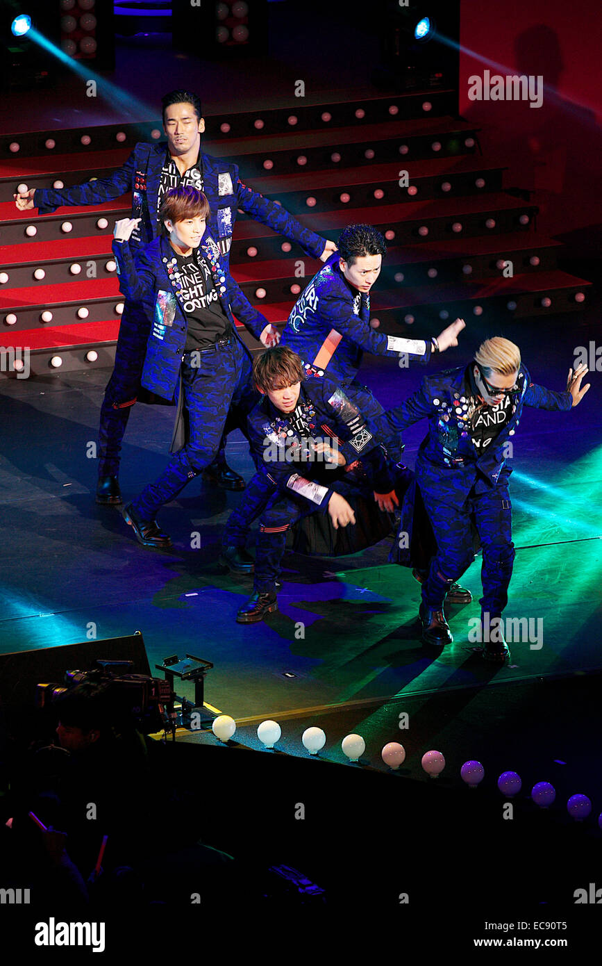 J Soul Brothers From Exile Tribe December 10 14 Tokyo Japan J Soul Brothers From Exile Tribe Performs At The Samantha Thavasa Special Party In Tokyo Japan On December 10 14