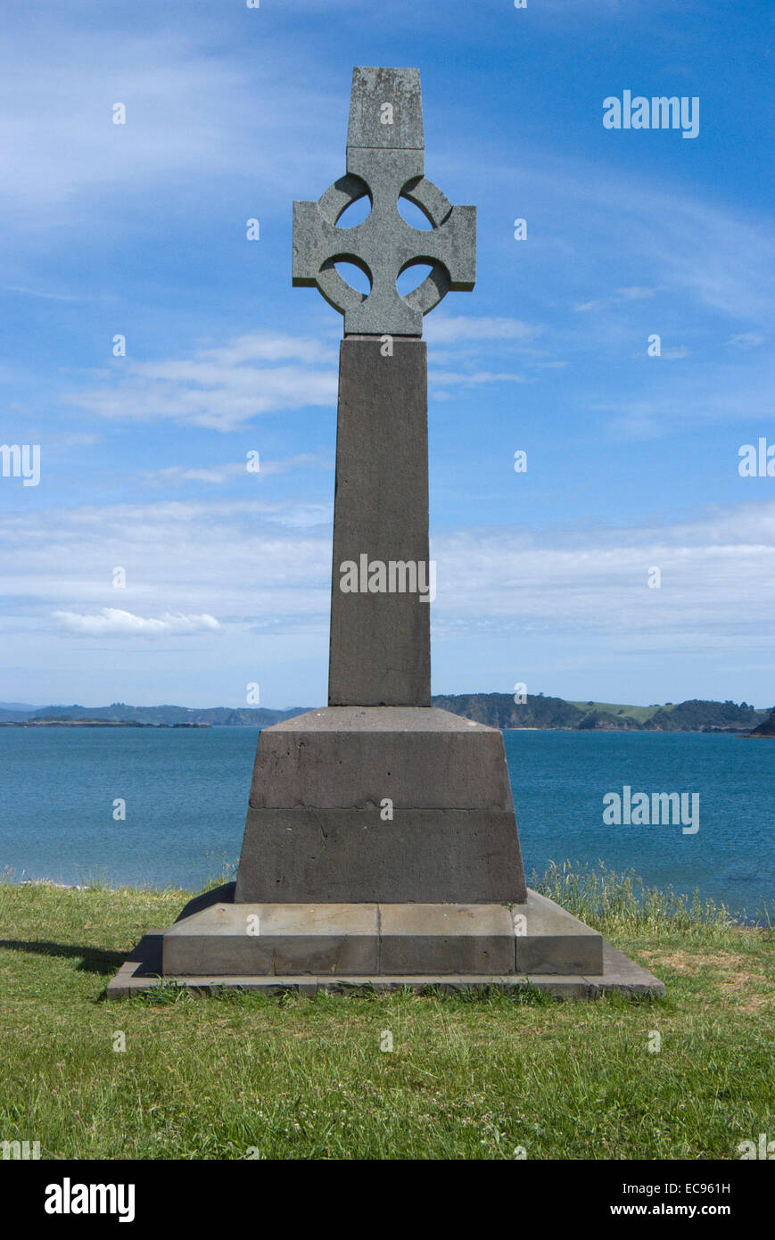 Marsden Cross commemorating the first Christian sermon in New Zealand