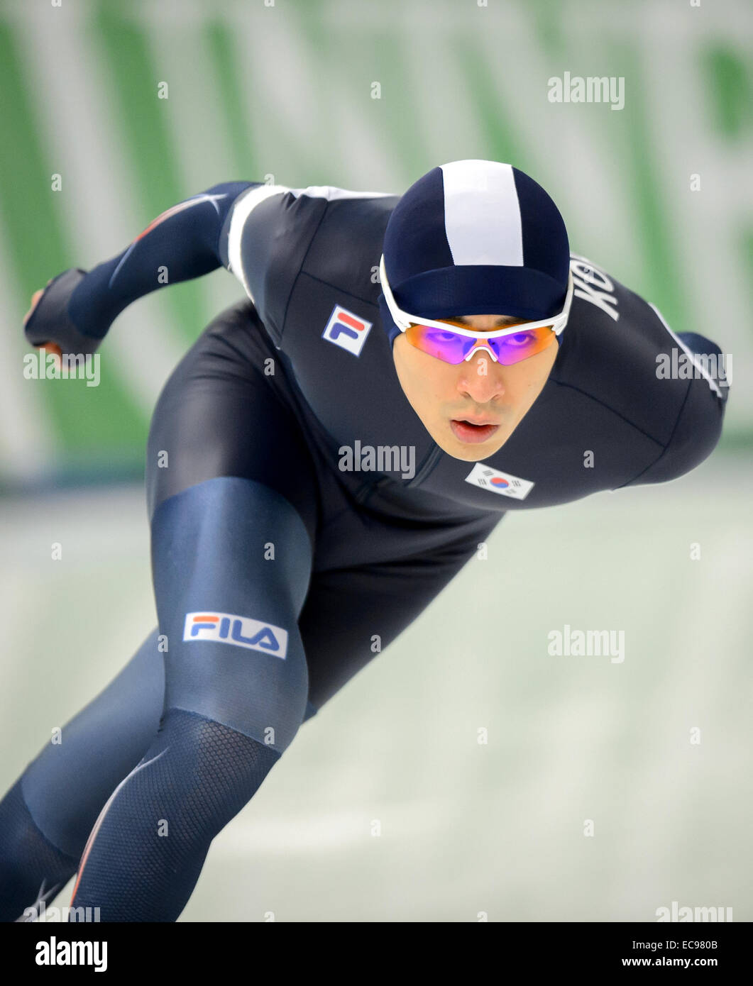 Berlin, Germany. 6th Dec, 2014. Speed skater Seung-Hoon Lee of South ...