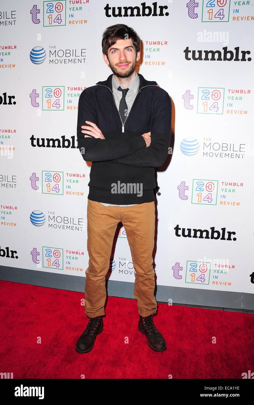 Brooklyn, NY, USA. 10th Dec, 2014. David Karp at arrivals for Tumblr's