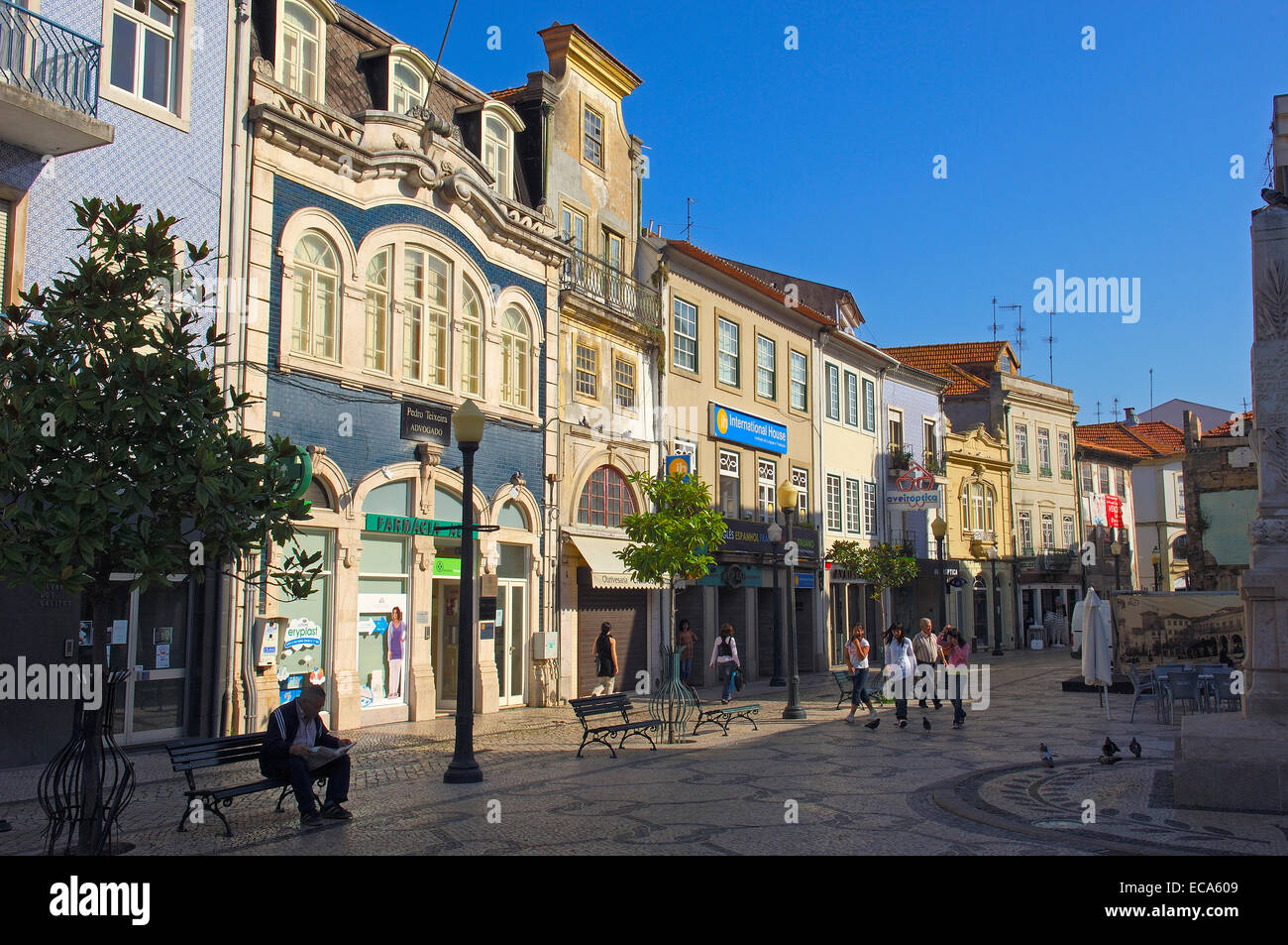 Old town, Aveiro, Beiras region, Portugal, Europe Stock Photo