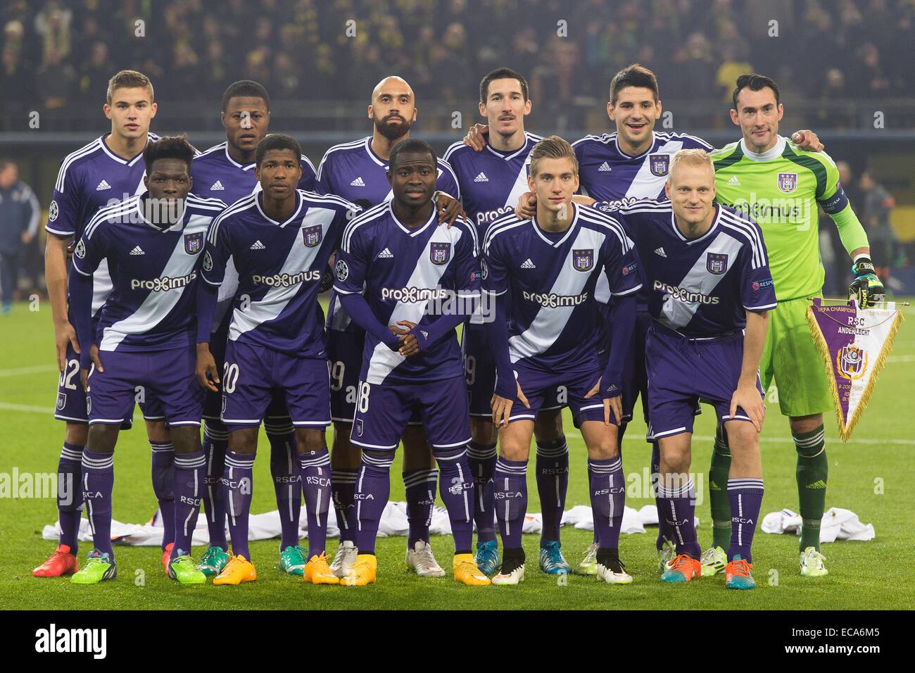 Players Rsc Anderlecht Show Their Dejection Editorial Stock Photo - Stock  Image