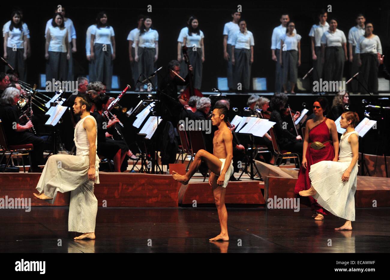Jakarta Indonesia 11th Dec 2014 Artists Perform The