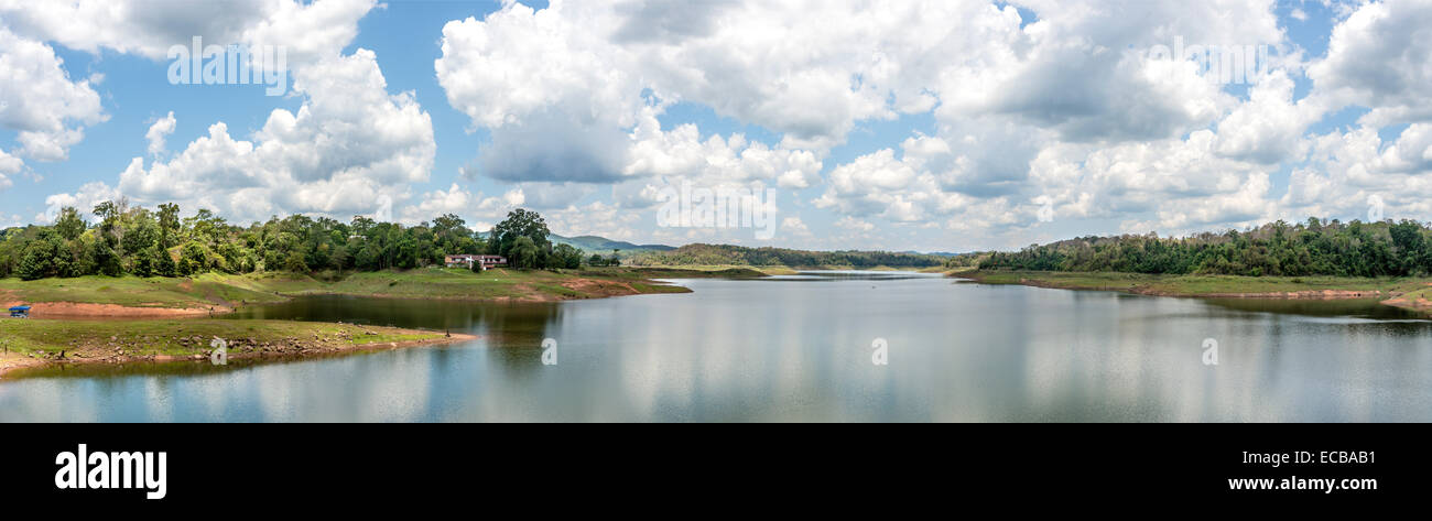 Chulabhorn Dam public park in Tambon Thung Lui Lai, Amphoe Kon San, Chaiyaphum Province, Thailand Stock Photo