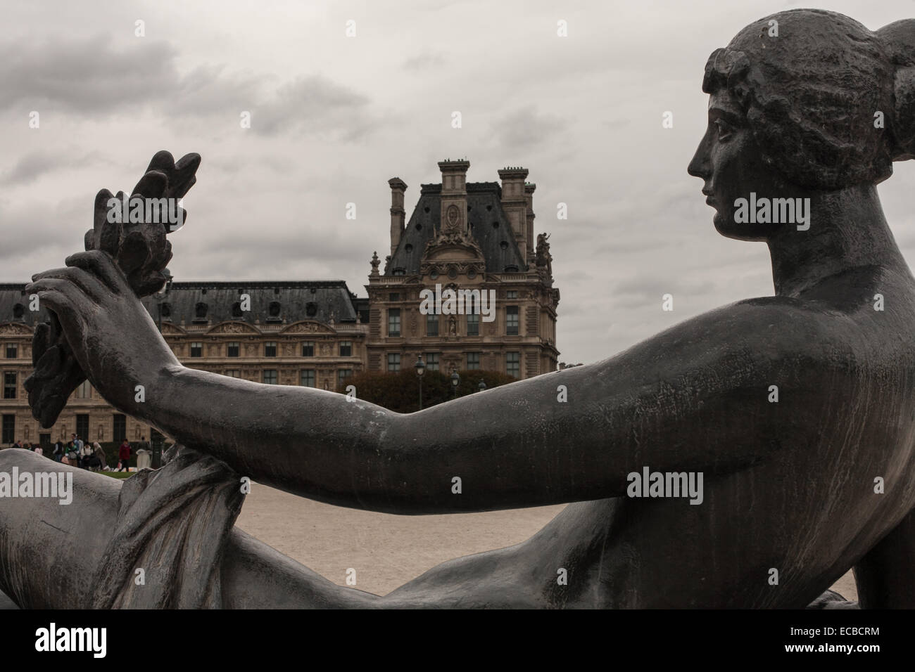 Louvre museum statue reclining hires stock photography and images Alamy