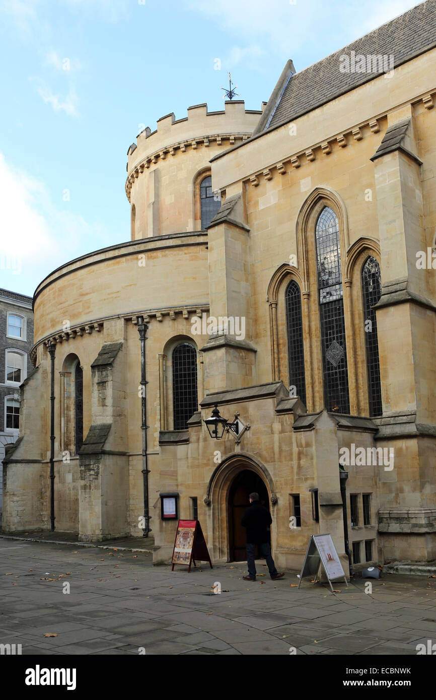 Temple church in london england britain uk knights templar hi-res stock ...