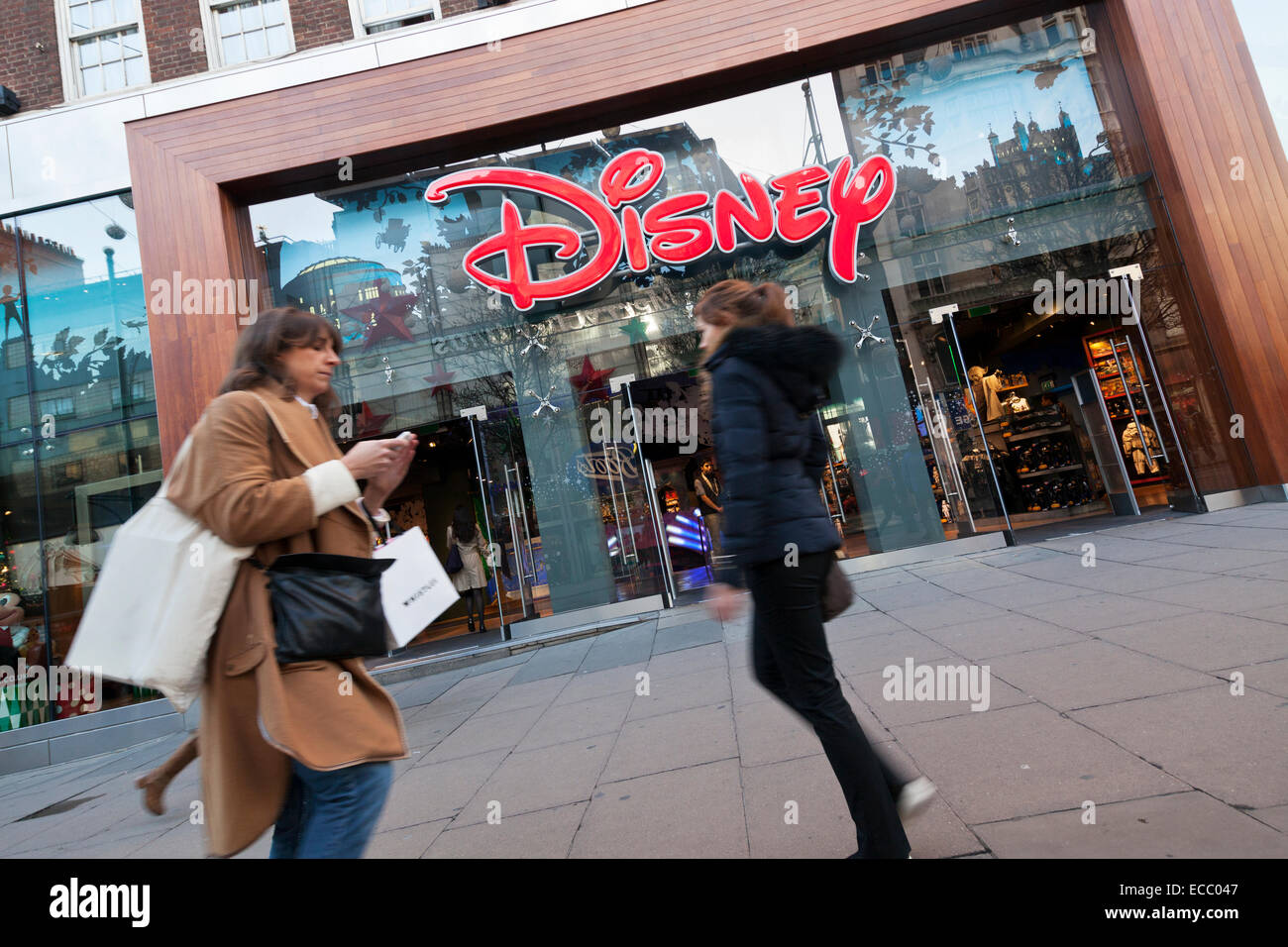 Disney store on Oxford Street Stock Photo