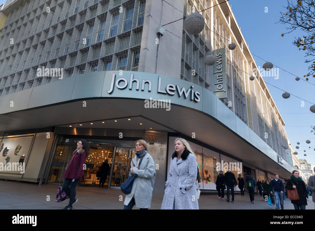 John Lewis department store on Oxford Street Stock Photo Alamy