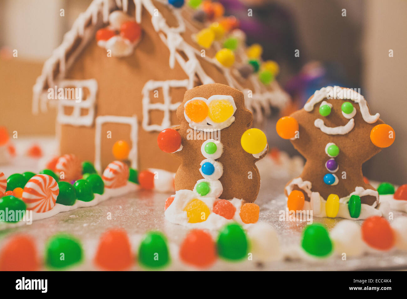 Gingerbread House Stock Photo