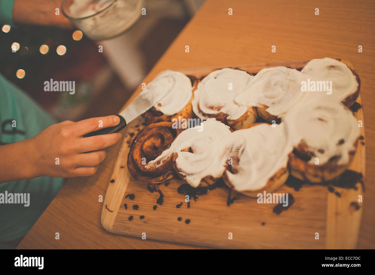 Cinnamon Buns Stock Photo