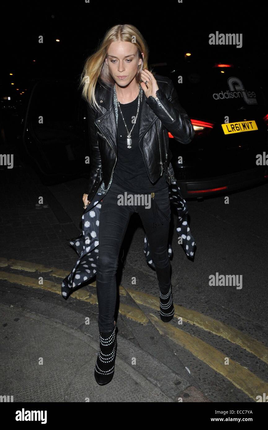 London. Uk. Mary Charteris At Radio Dj Nick Grimshaw's 30th Birthday 