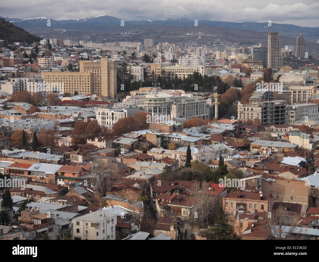 View of Tbilisi (Georgia) Stock Photo