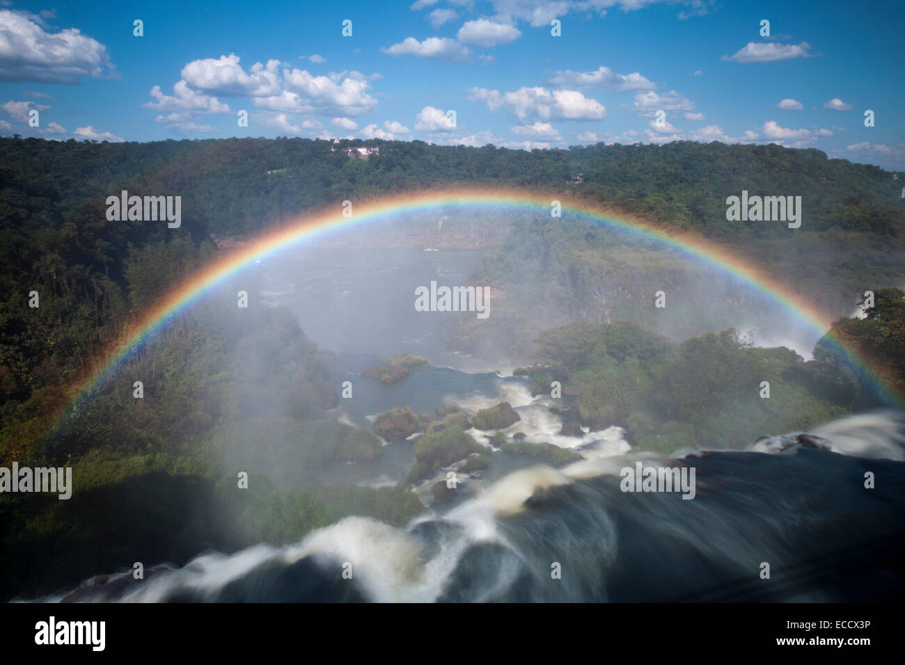 A Rainbow At Iguazu Falls In Argentina Stock Photo Alamy a-rainbow-at-iguazu-falls-in-argentina-stock-photo-alamy