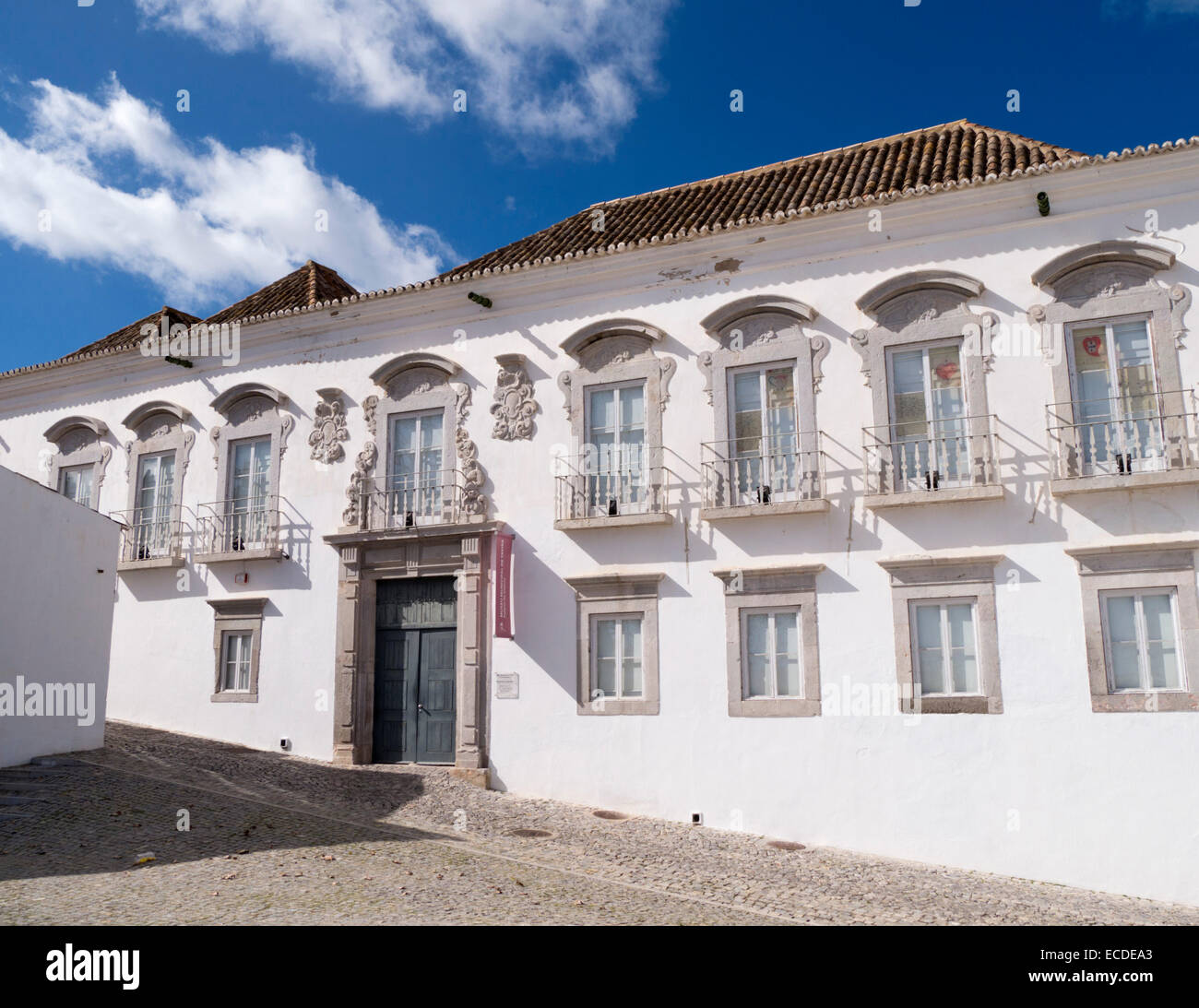 Palacio da Galeria (Museu Municipal da Tavira), Tavira, Algarve, Portugal, February 2014 Stock Photo