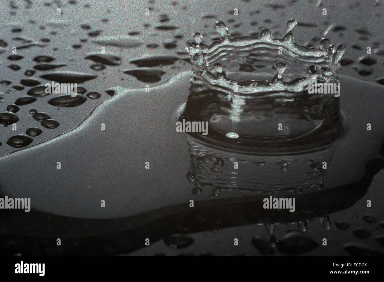 A splash of water Stock Photo - Alamy