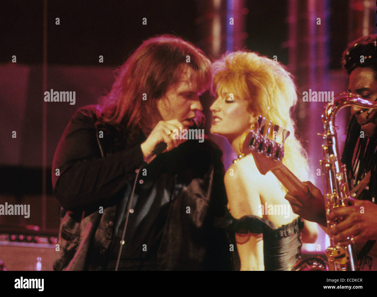 MEATLOAF US rock singer in 1984 Stock Photo Alamy