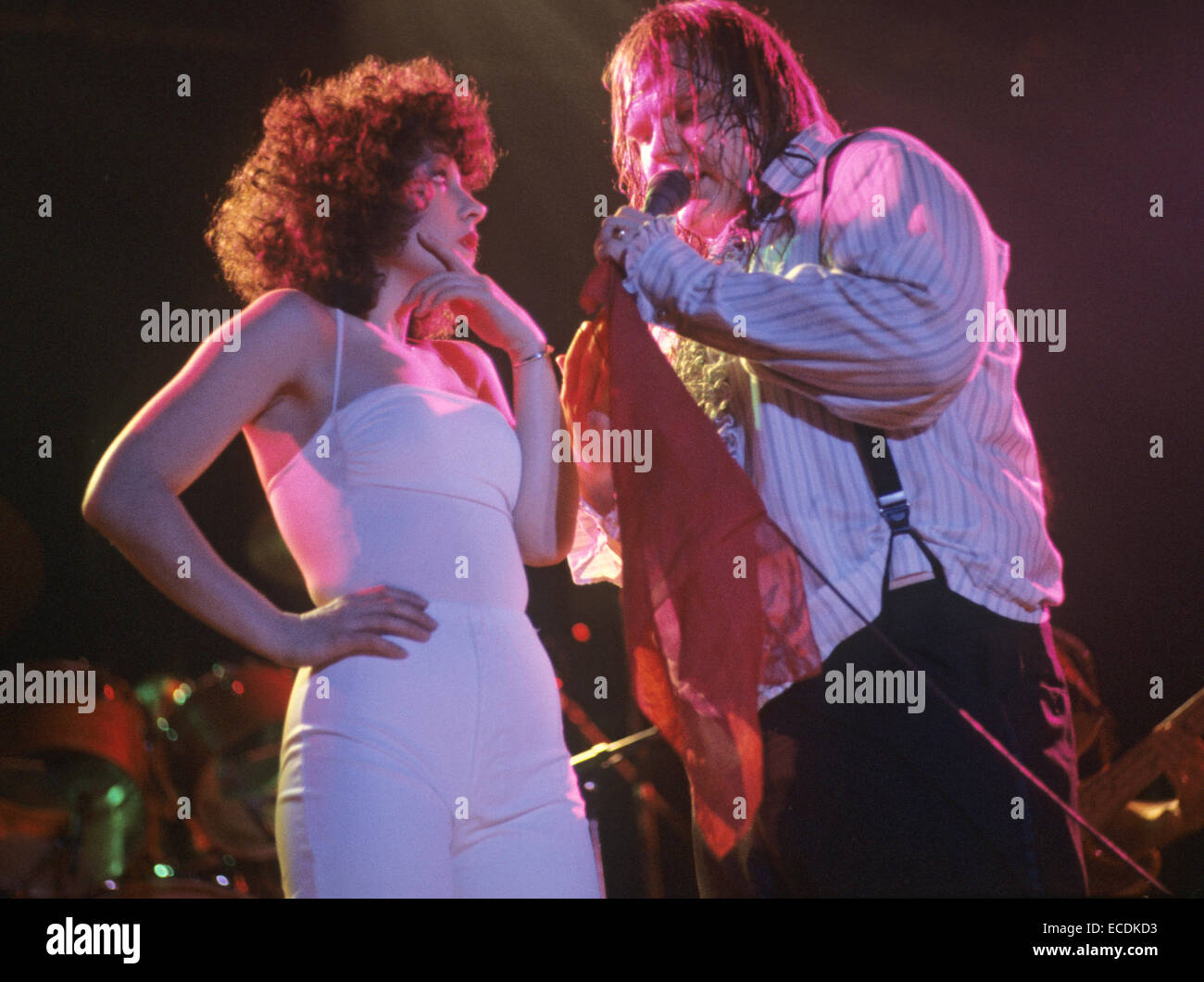 MEATLOAF US rock singer in March 1978 Stock Photo
