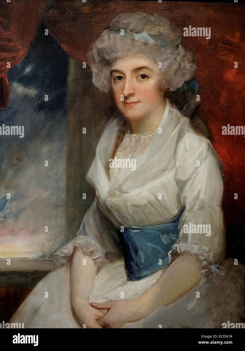 Portrait of Lady Elizabeth Haythorne 1791 - George Romney Stock Photo