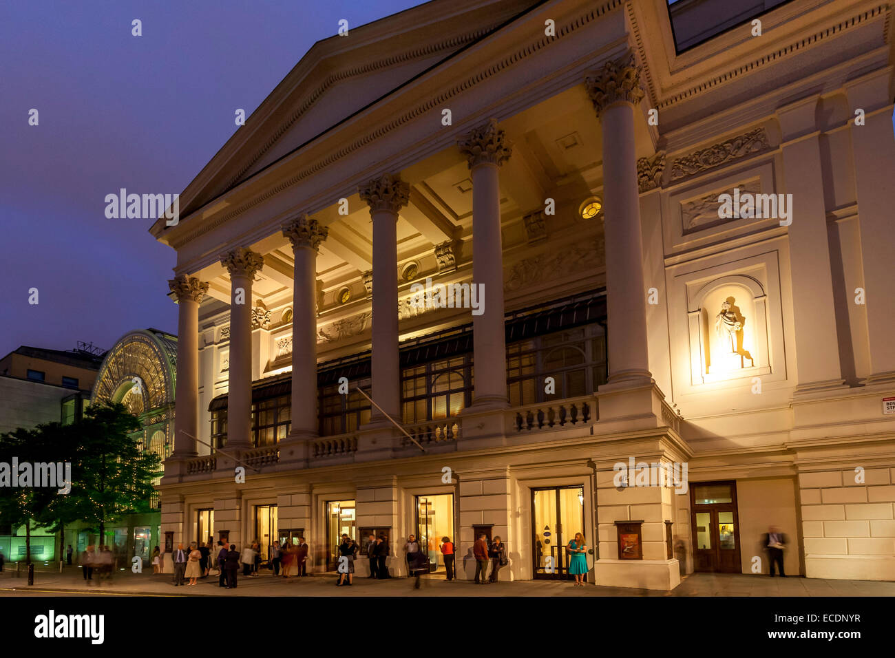 The Royal Opera House, Covent Garden, London, England Stock Photo