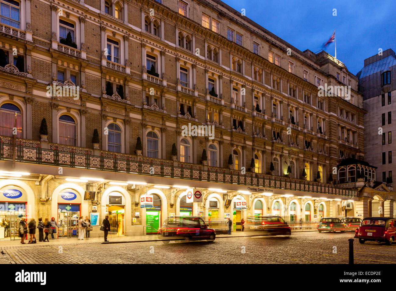 Charing Cross Station, London, England Stock Photo Alamy