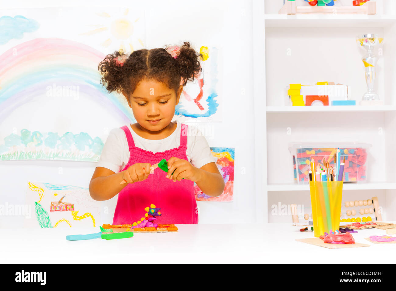 clay modeling for nursery class