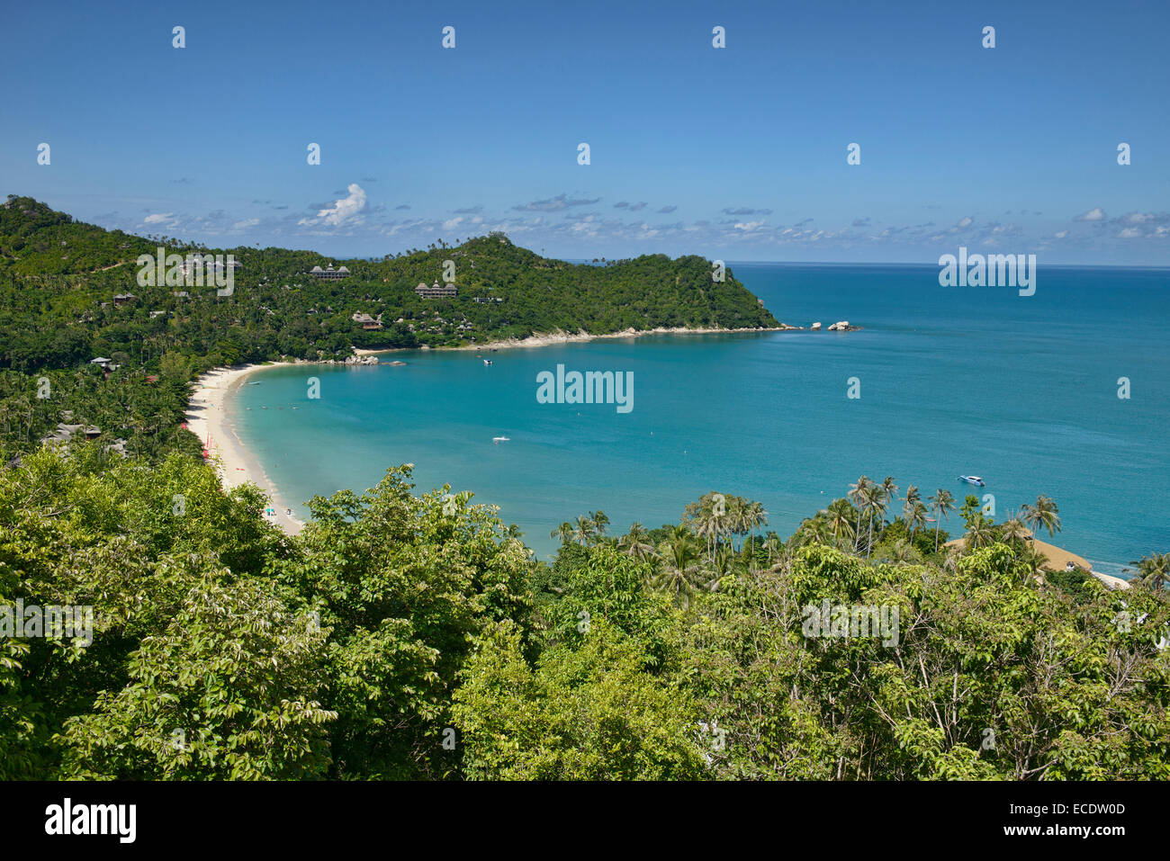 Gorgeous Thong Nai Pan Noi Beach, Koh Phangan, Thailand Stock Photo