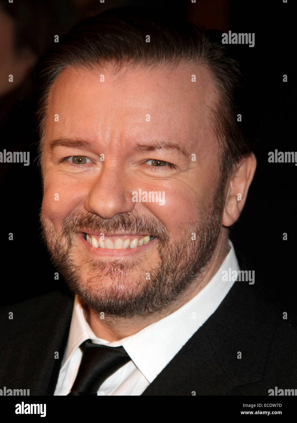 New York, New York, USA. 11th Dec, 2014. Actor RICKY GERVAIS attends