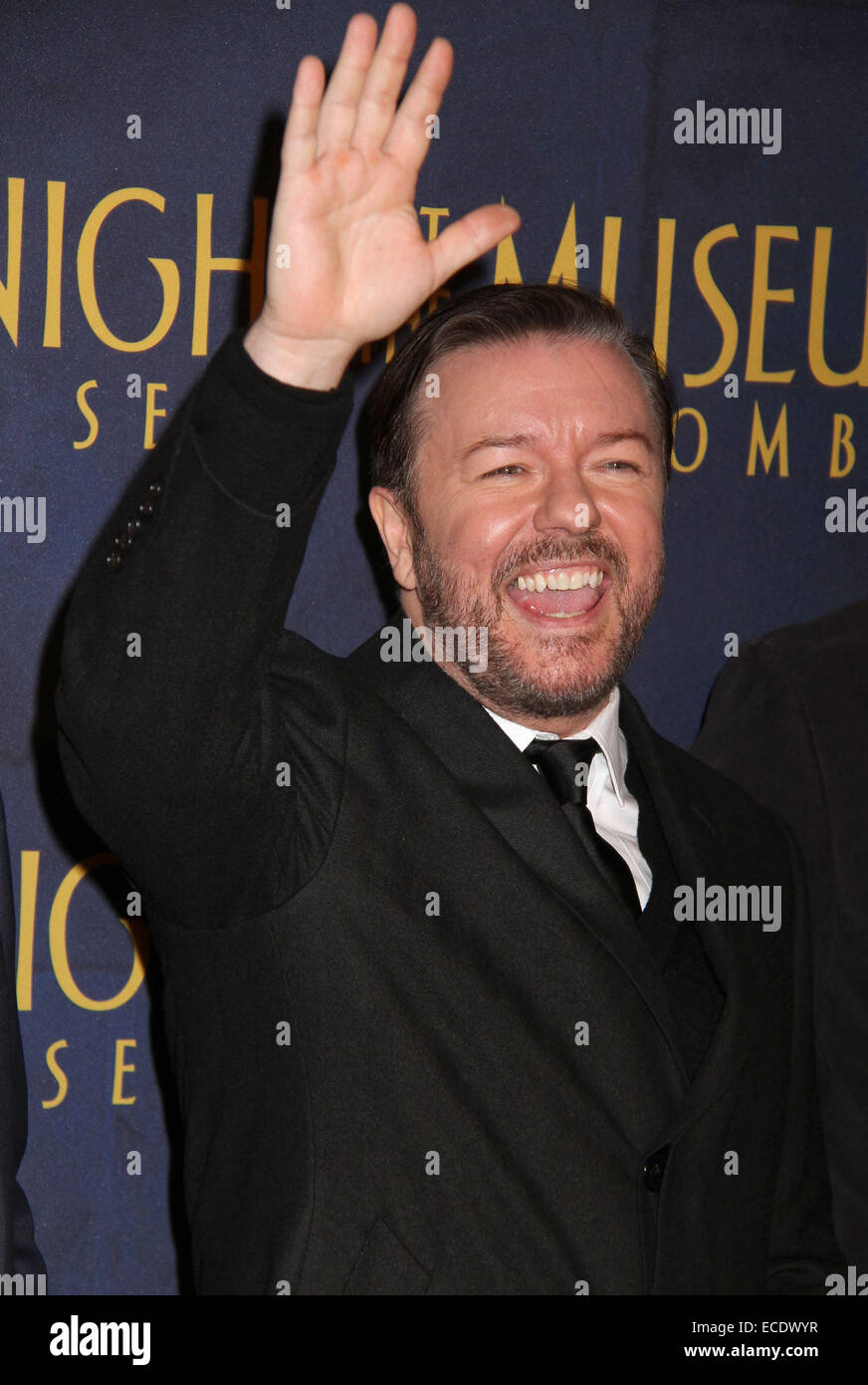 New York, New York, USA. 11th Dec, 2014. Actor RICKY GERVAIS attends