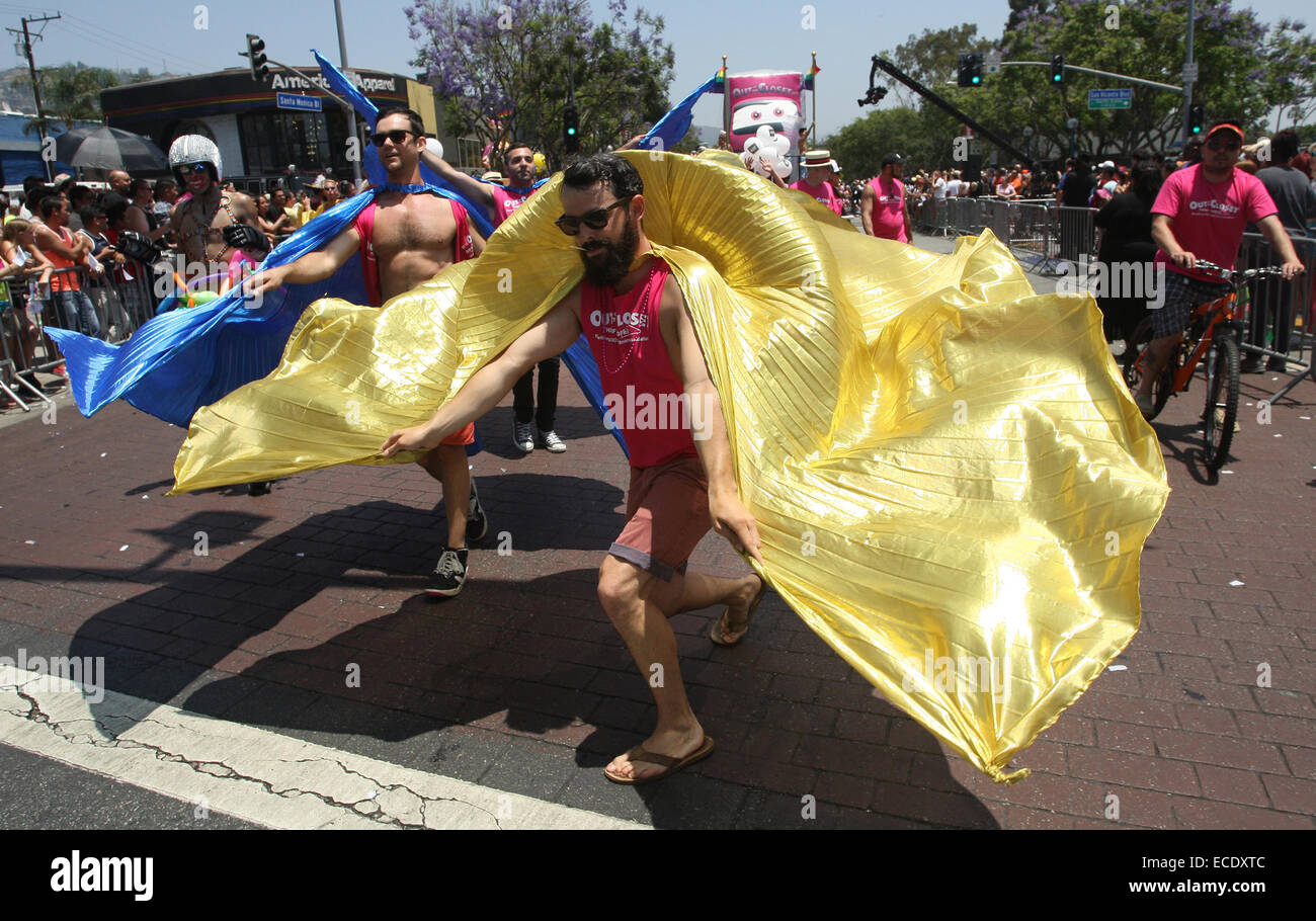 West Hollywood Gay Pride Parade Featuring Atmosphere Where West Hollywood California United 4202