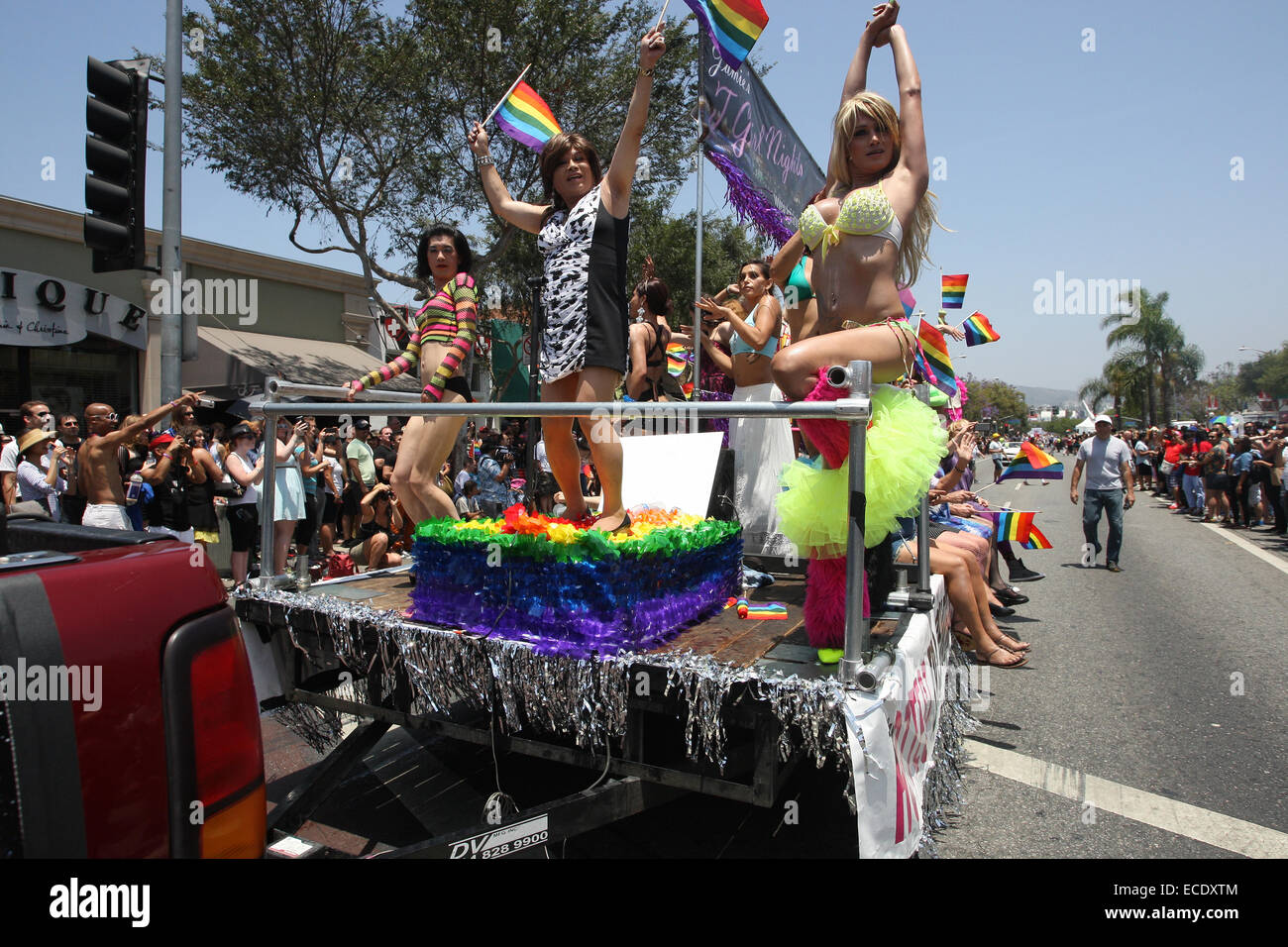 West Hollywood Gay Pride Parade Featuring Atmosphere Where West