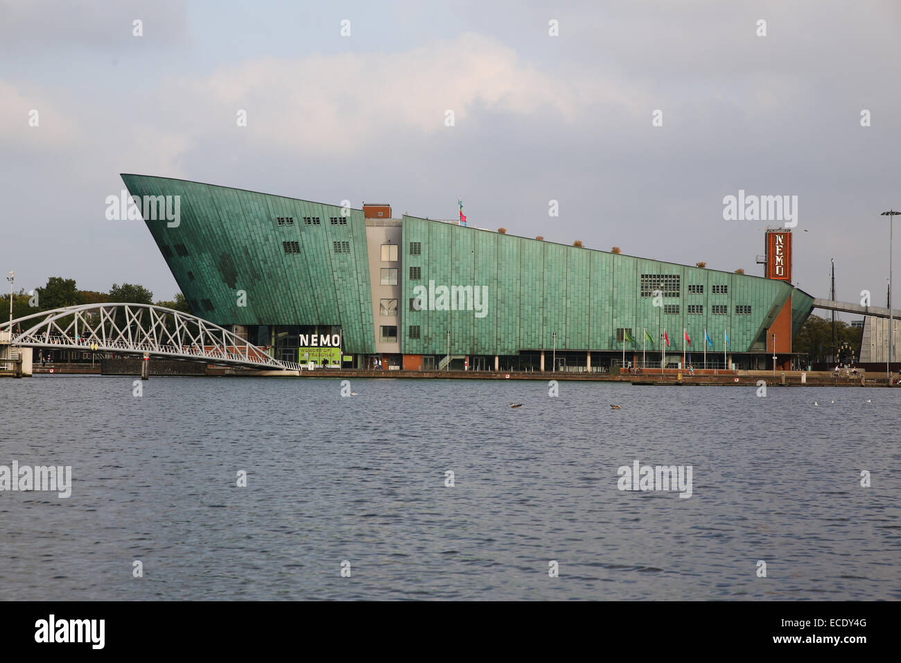 Amsterdam science museum Nemo exterior Stock Photo