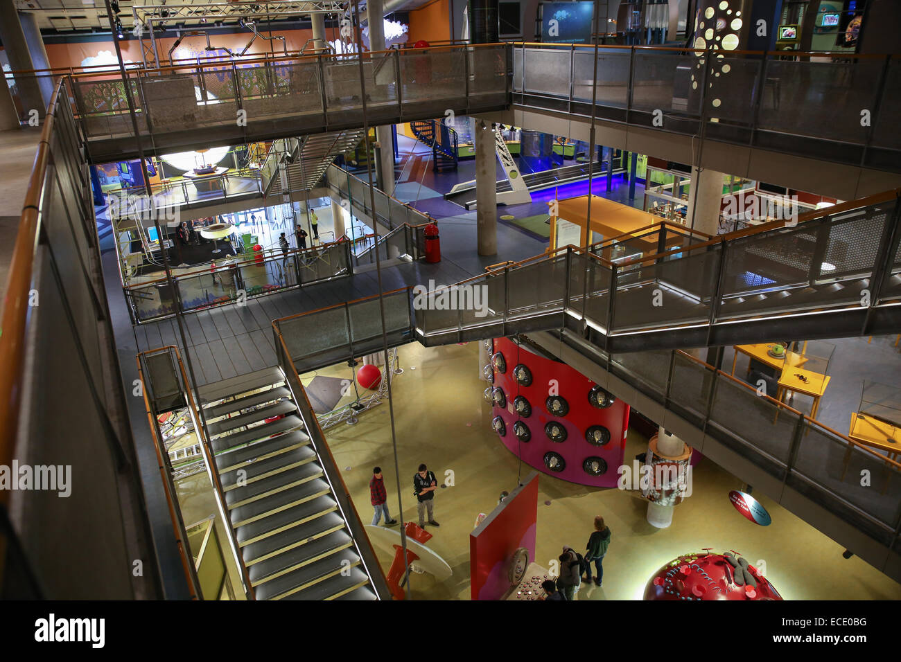 Amsterdam Nemo science center centre interior Stock Photo Alamy