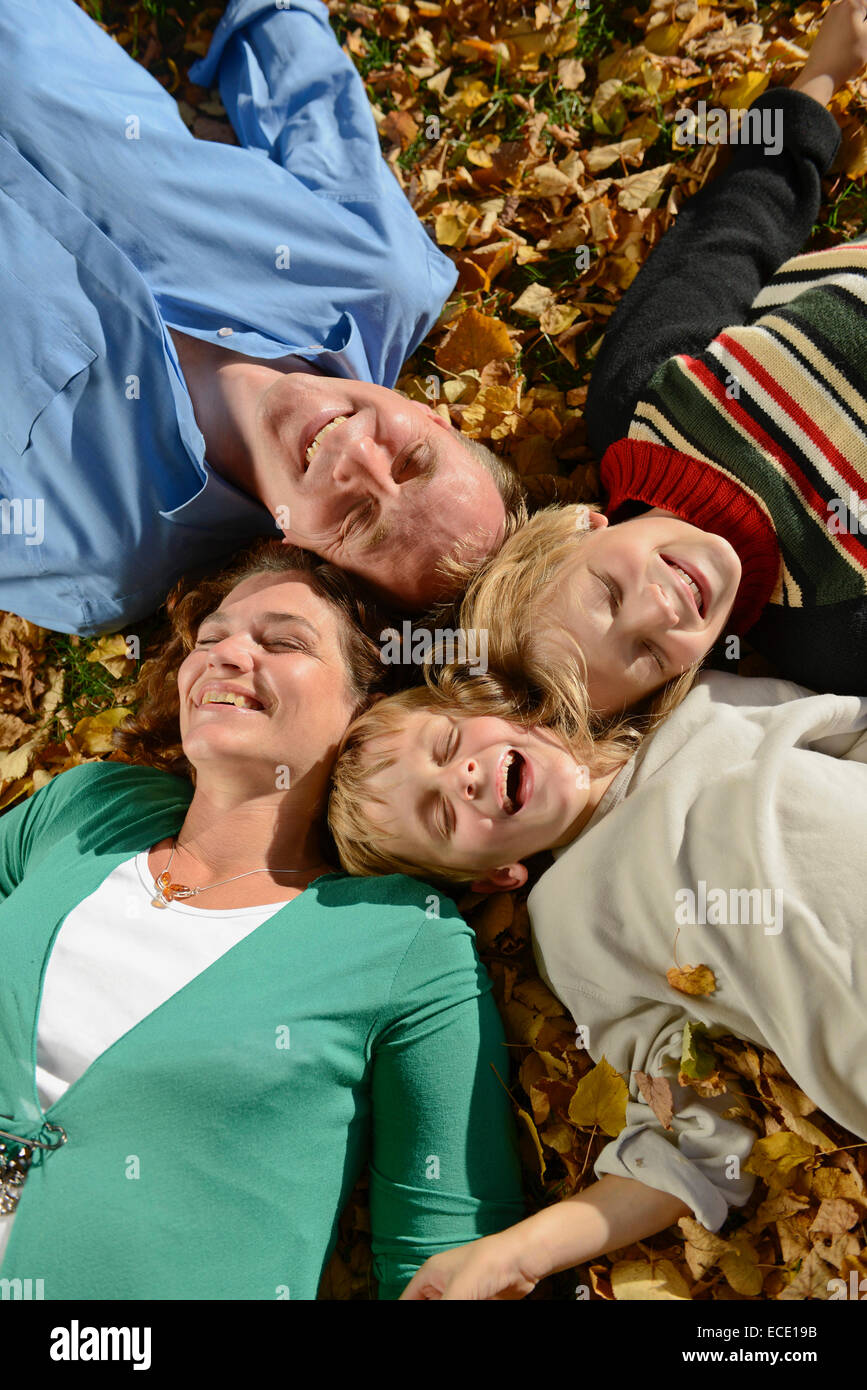 Happy family time autumn holidays hi-res stock photography and images ...