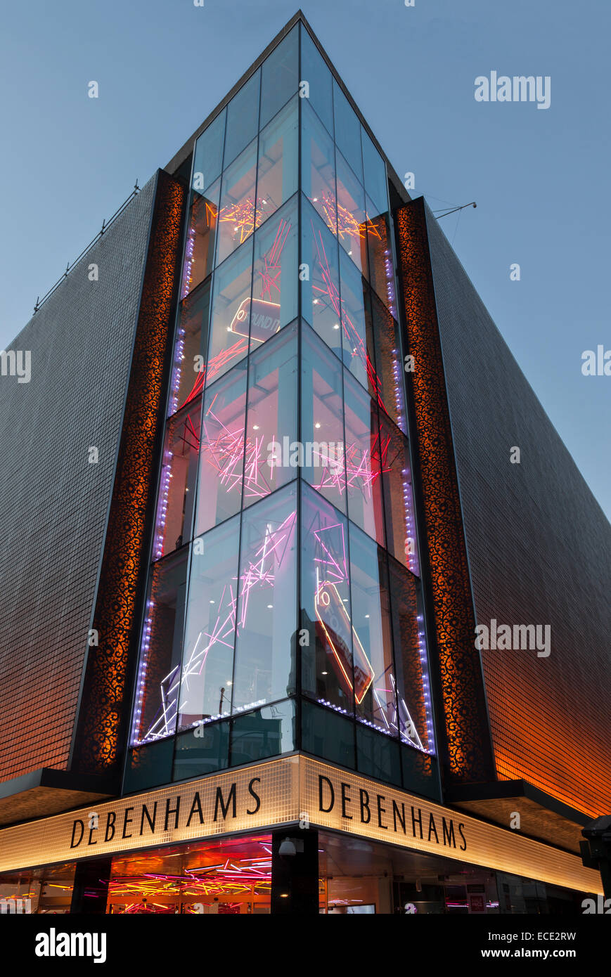 Debenhams department store on Oxford Street Stock Photo Alamy