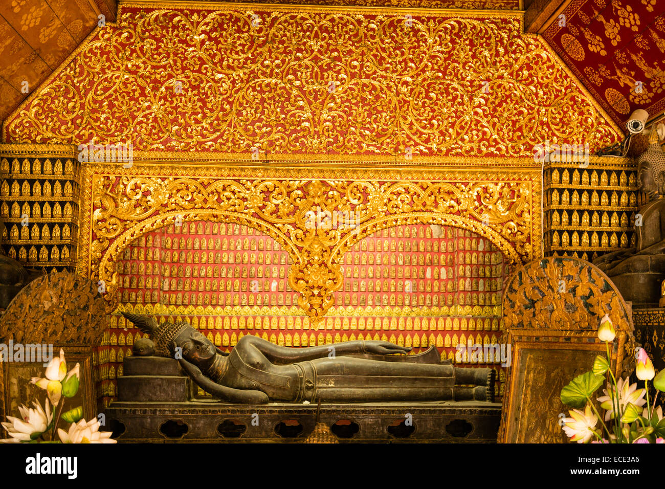 Wat Xieng Thong, Xieng Thong, Luang Prabang, Laos Stock Photo