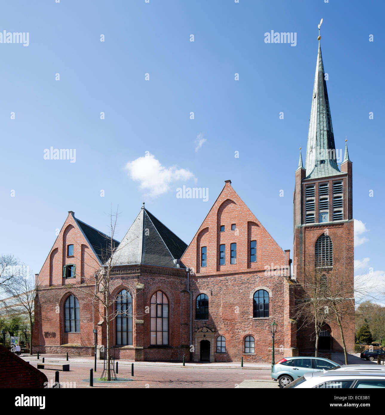 Große Kirche Church, Emden, East Frisia, Lower Saxony, Germany Stock Photo