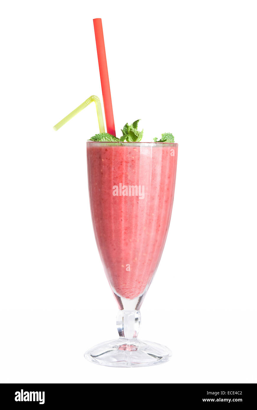 fitness cocktail isolated on white Stock Photo - Alamy