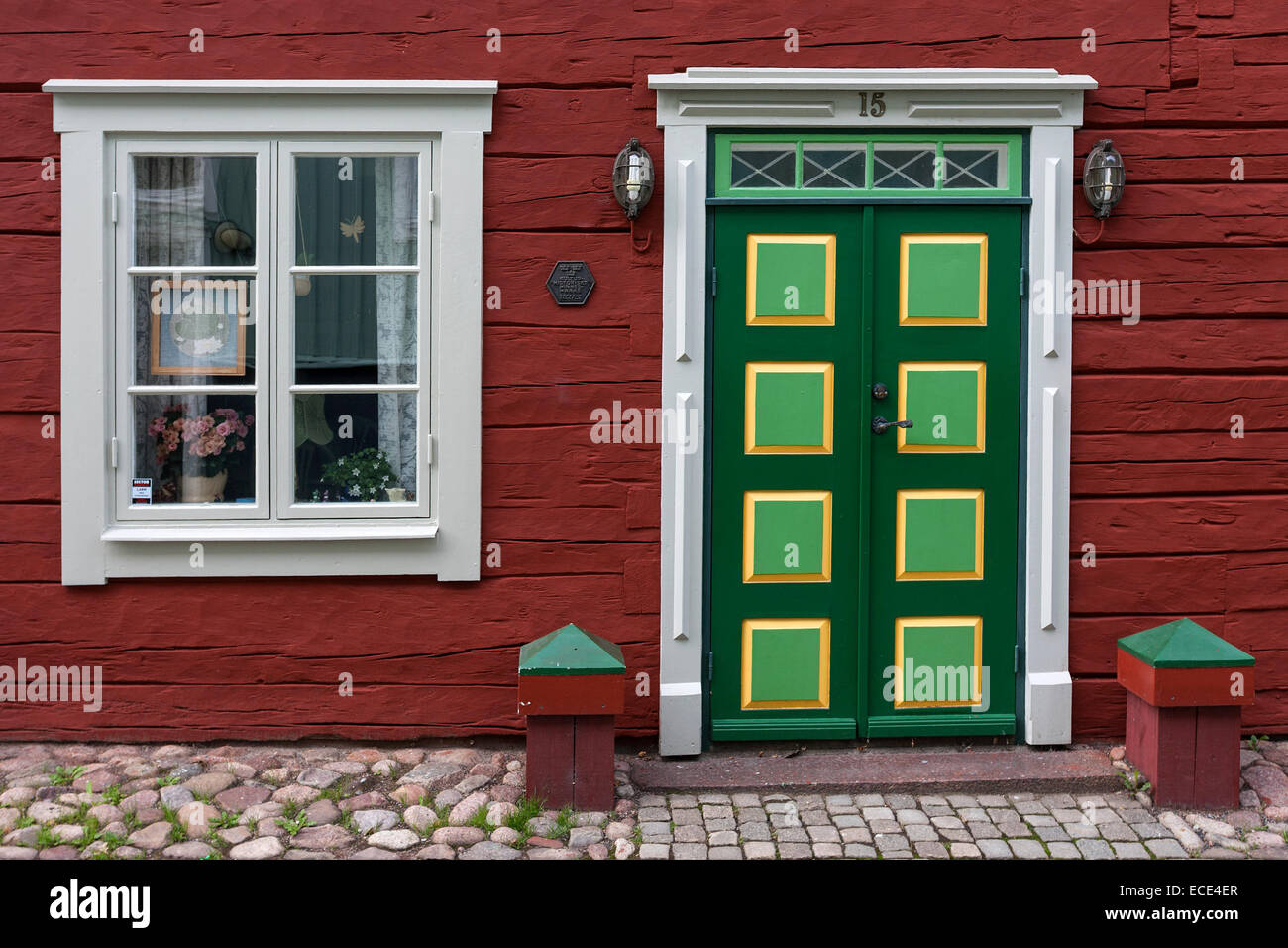 Typical Swedish Red House High Resolution Stock Photography and Images