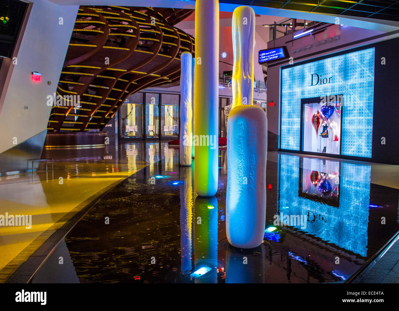 The Crystals mall in Las Vegas Stock Photo Alamy