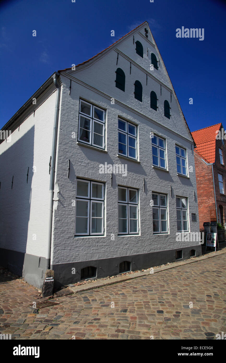 The Theodor Storm House In Husum In Schleswig Holstein Hosts A