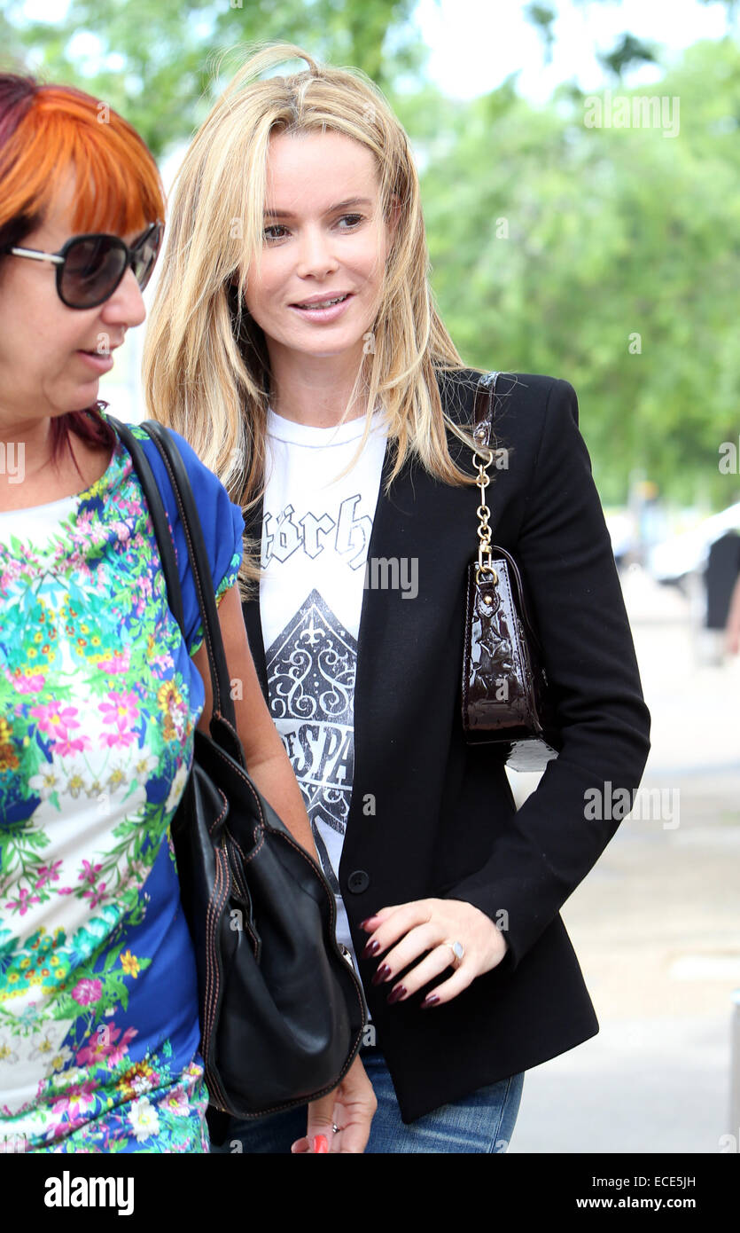 Amanda Holden outside ITV Studios Featuring: Amanda Holden Where