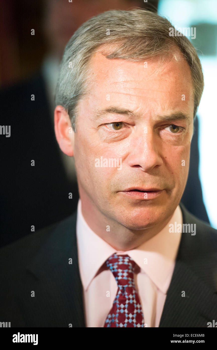 UKIP Leader Nigel Farage. Stock Photo