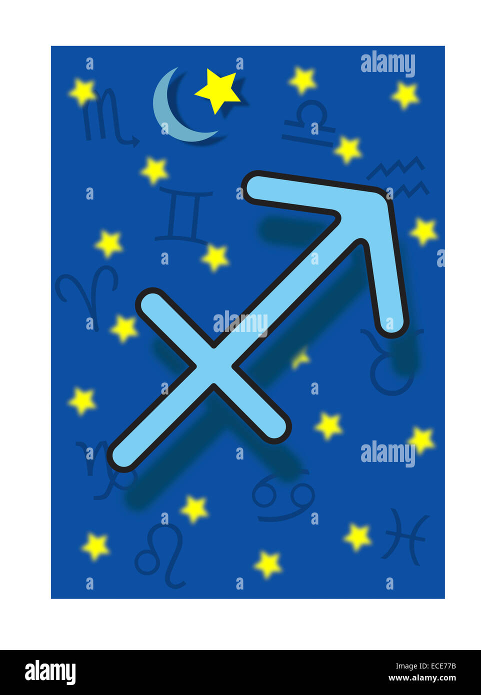 Star Sign Sagittarius Hi-res Stock Photography And Images - Alamy