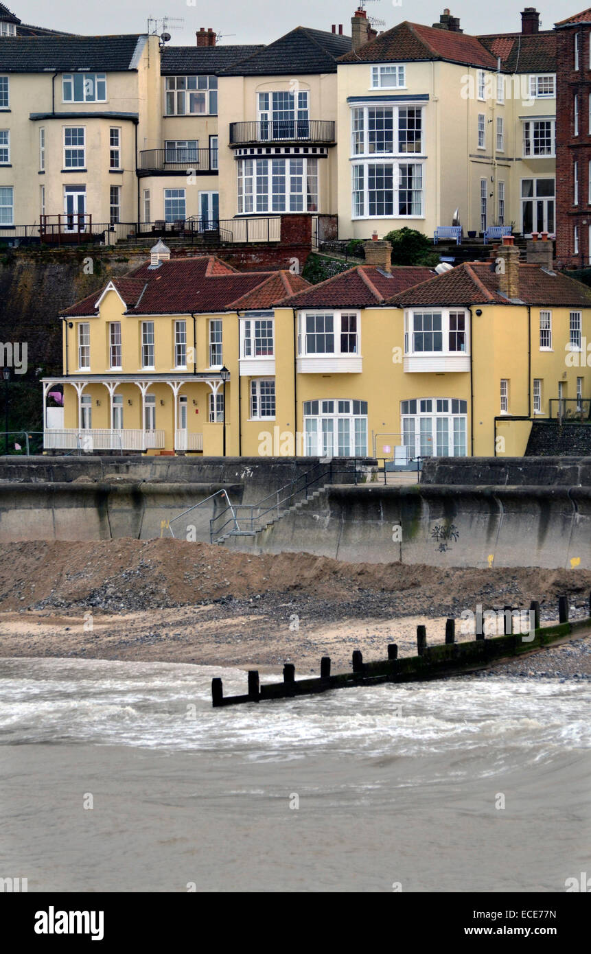 Cromer seaside houses hires stock photography and images Alamy
