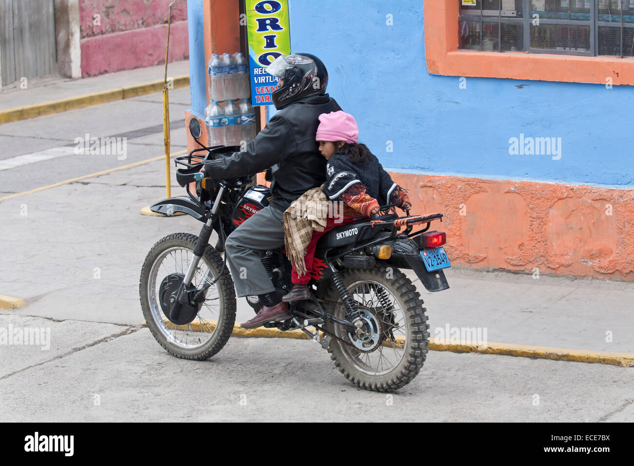 child pillion motorbike