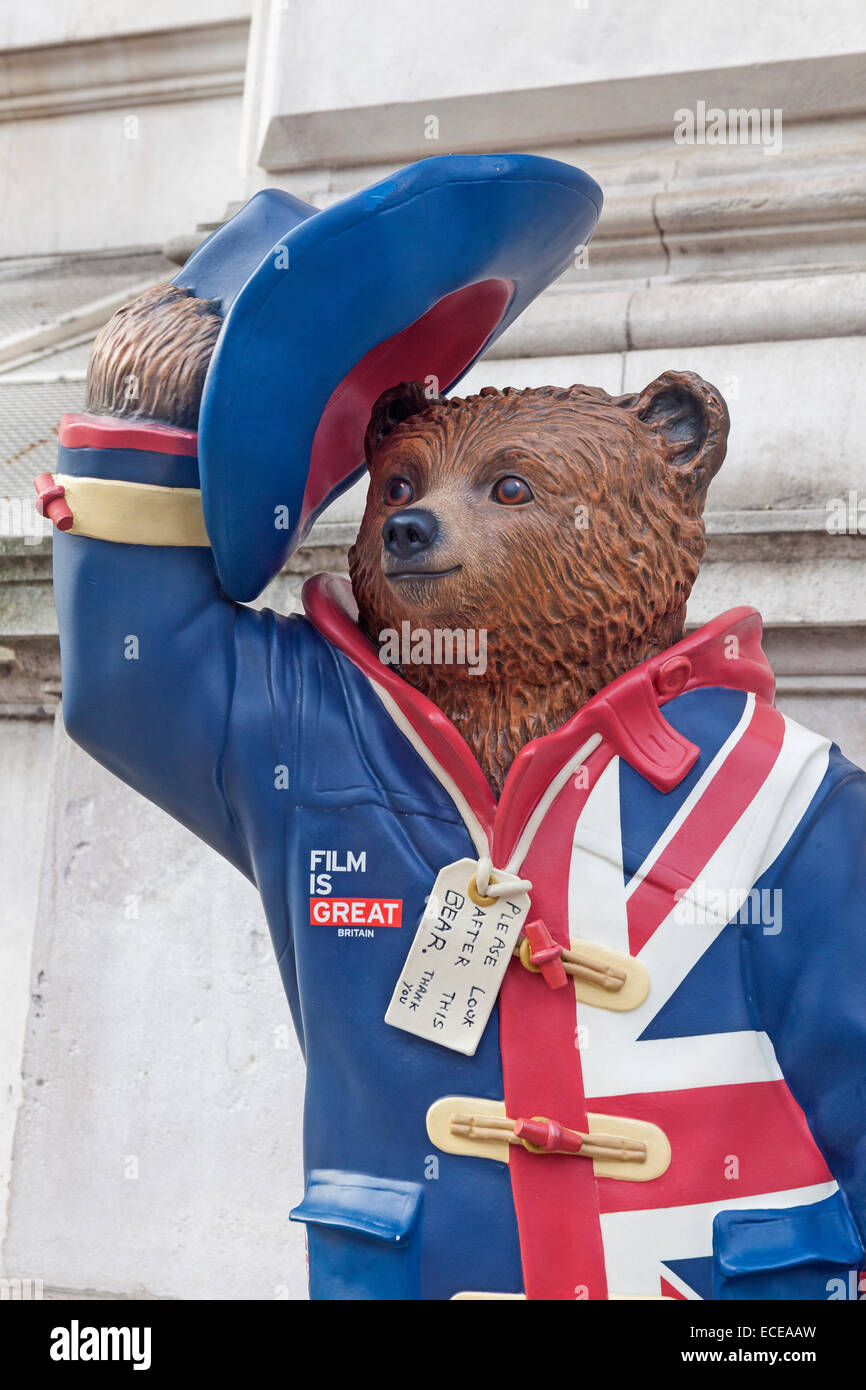 Paddington Bear in London's Whitehall Stock Photo Alamy