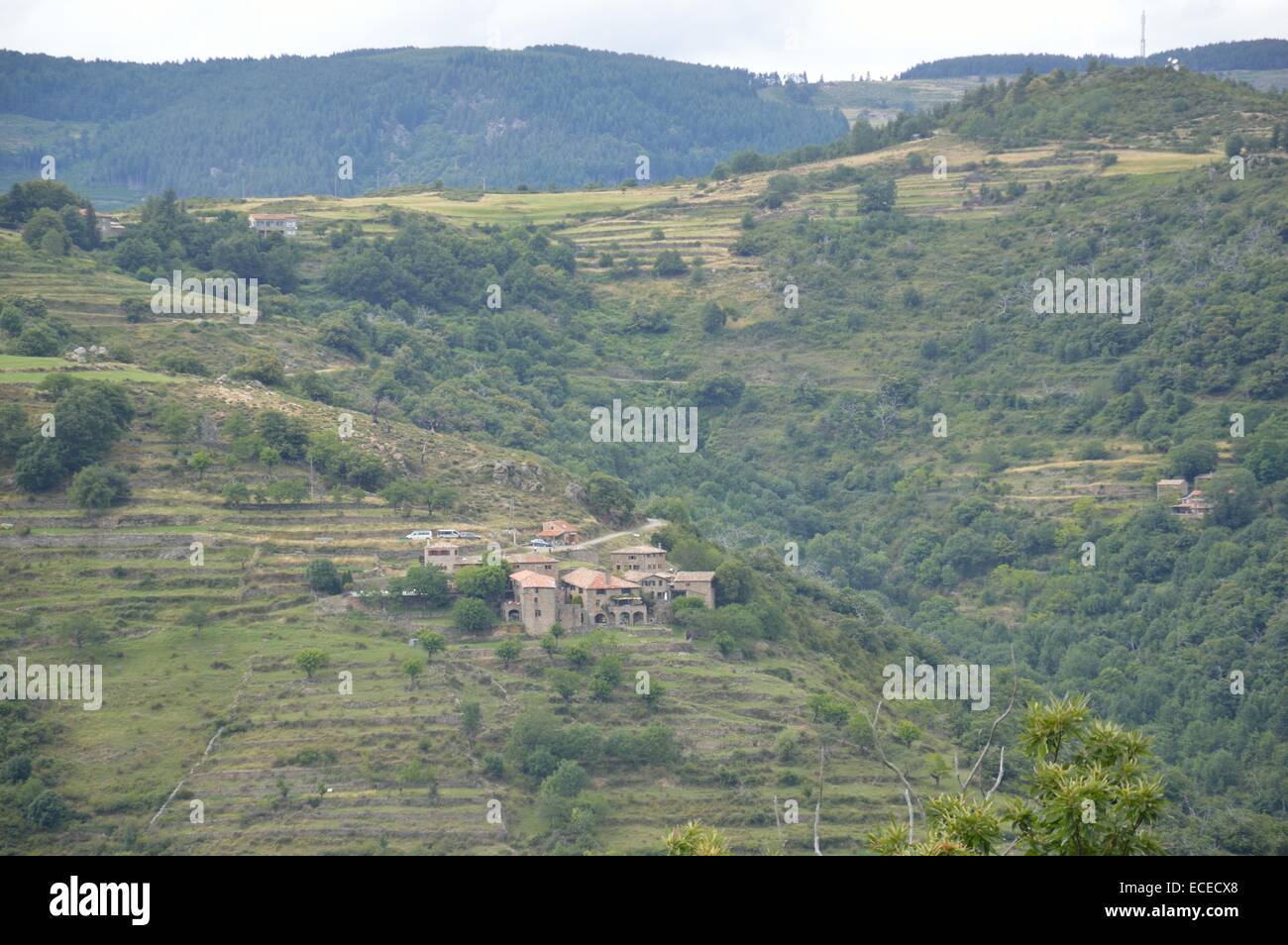 Southern France Rural The rural Ardeche region of southern France Stock Photo - Alamy