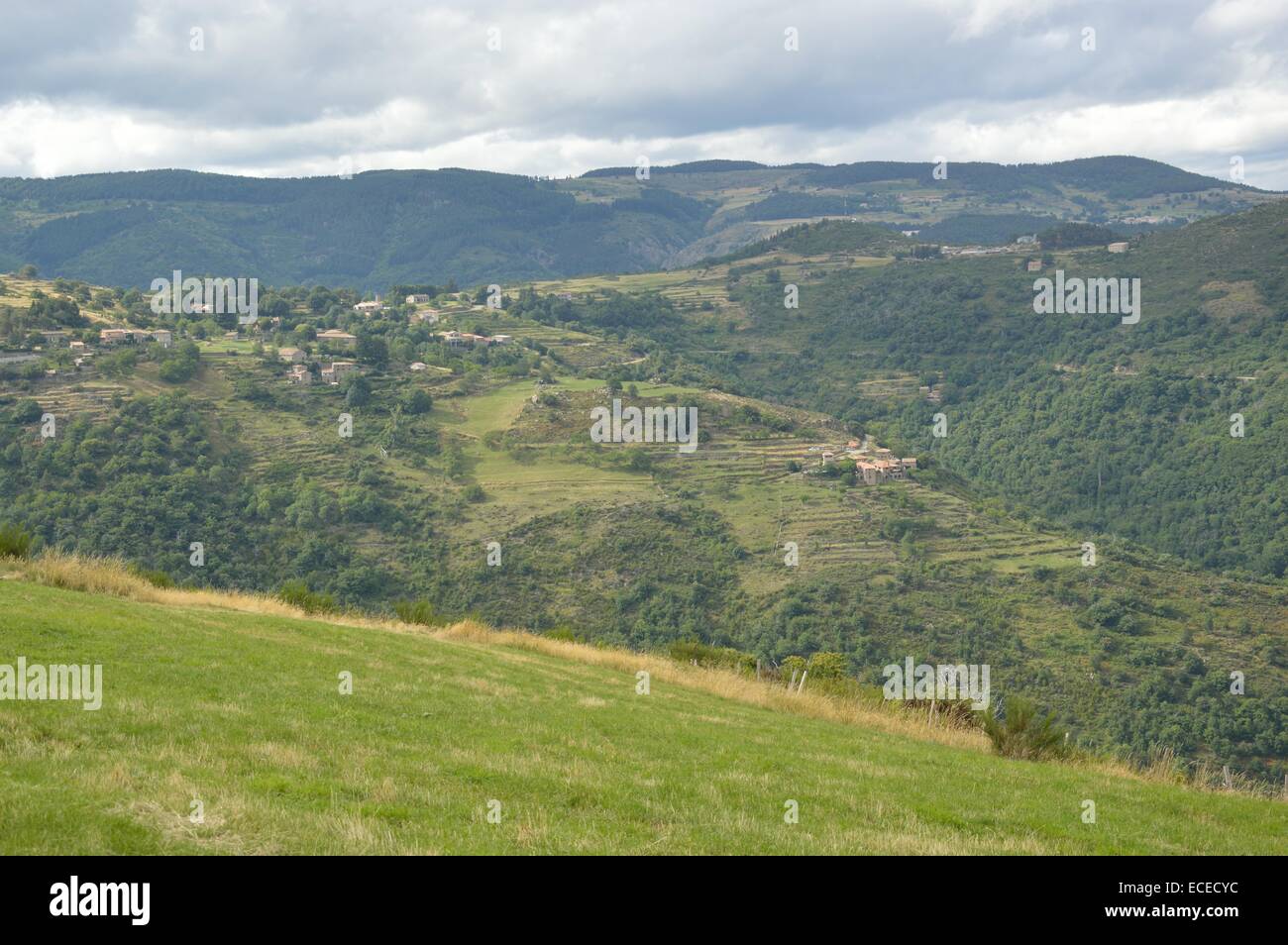 Southern France Rural The rural Ardeche region of southern France Stock Photo - Alamy